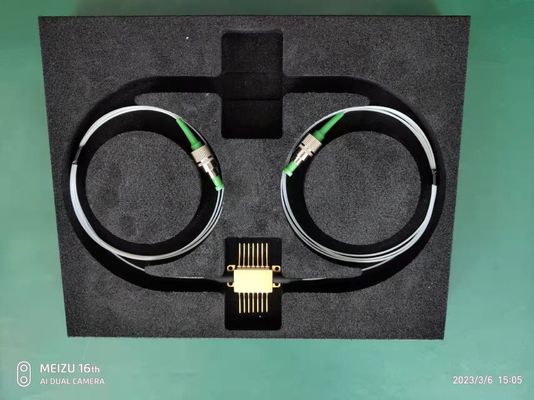 Janhoo 1310nm Butterfly SOA Semiconductor Amplificador óptico para la transmisión de datos de velocidad