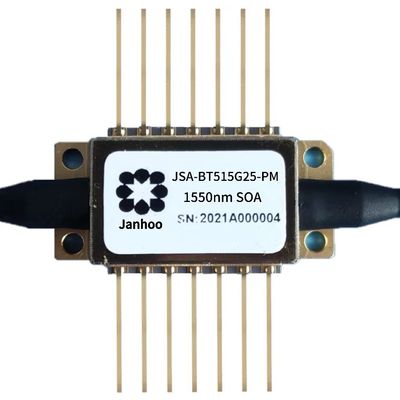Janhoo 1550nm Polarización manteniendo mariposa SOA Semiconductor amplificador óptico